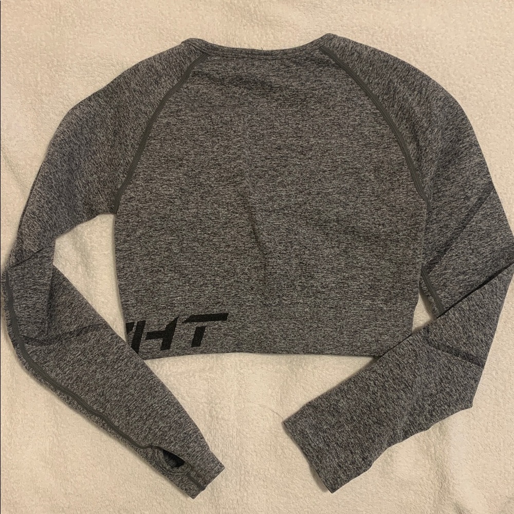 ✨2/$15✨ echt arise scrunch long sleeve workout top! Like new - Picture 5 of 5